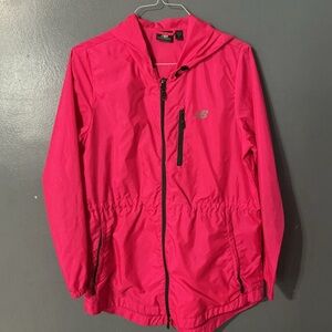 New Balance Fuchsia Hooded Jacket